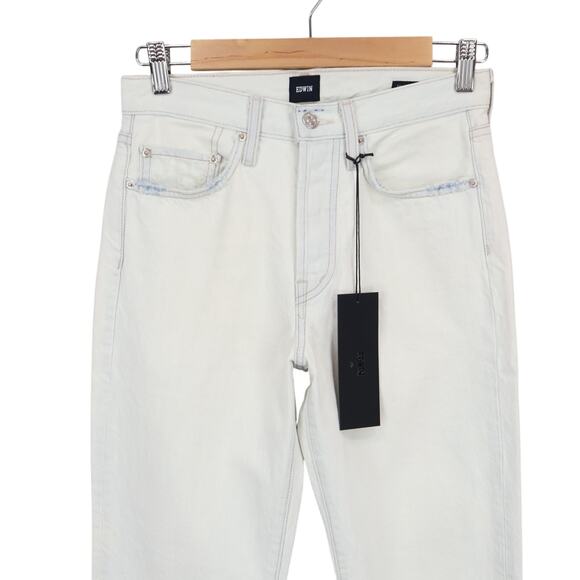 NWT Edwin Cai Classic High-Rise Straight Leg Denim Jean High Hopes Blue Size 25 - Picture 5 of 11